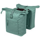 Basil borsa doppia da bicicletta brooklyn mik 41l 14 x 30 x 37 cm - verde