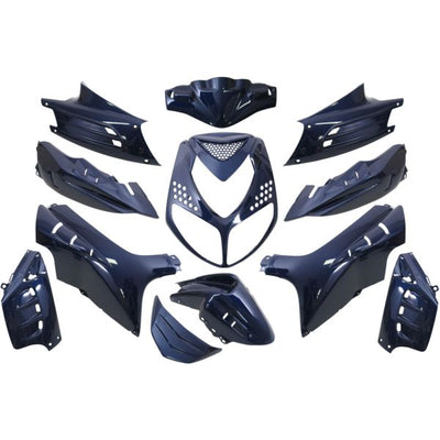 Edge plaatset 13-delig voor peugeot speedfight 2 - blauw metallic