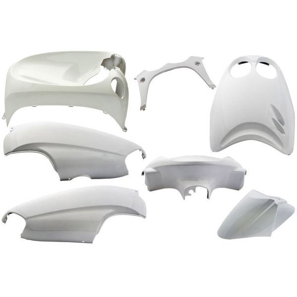 Etapa de borde Neos de BJ. 2002 a 2008 Cockpit digital de 7 piezas White Shine