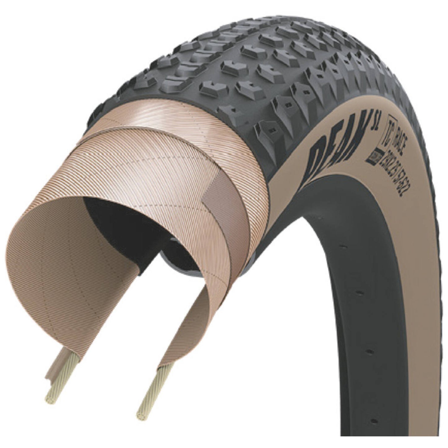Goodyear - peak sl race tlc 29x2.40 tan
