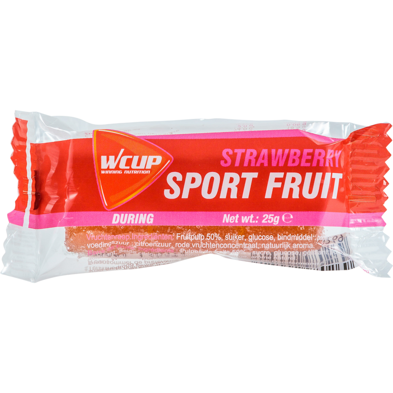 WCUP - Sports Fruit Strawberry 25 grammi 32 pezzi