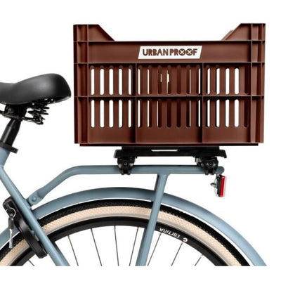Dutchperfect urbanproof krat click 30l rpet donkerbruin