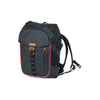Backpack in bicicletta in bicicletta di Basil Miles Nordlicht - Backpack nero impermeabile per ciclisti - 17L - UNISEX - SPORTY - NERO