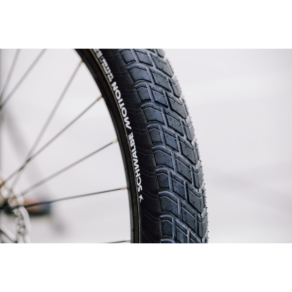 Schwalbe Motion Big Apple Guard Addix Green 20x2.15 55-406 67 EPI Reflexión (etiqueta)