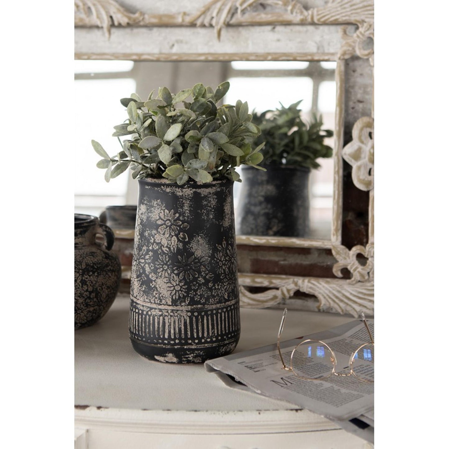 Vaso Clayre Eef in ceramica ø14x22cm