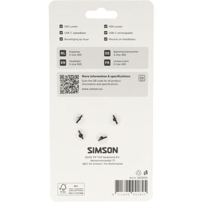 Simson headlight aurora x-line 400