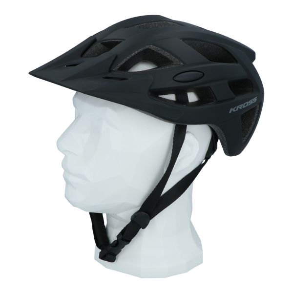 Casco Kross Bicycle Mtb City Attivo L (58-61 cm) - Nero