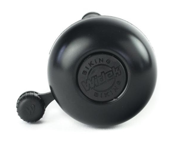 WideK 000980 MIDI Bicycle Bell Bell Alluminio Nero sulla mappa