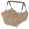 Basil Bicycle Basket Cento Rattan Look Multi System 40 x 25 x 12 cm - Sealgrass