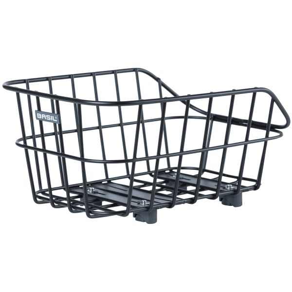 Basil Cento Alu WSL - Canasta trasera - 22 litros - Matt Black