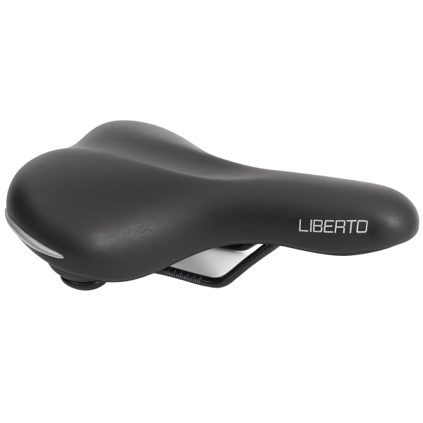 Fietszadel Edge Liberto - zwart (op kaart)