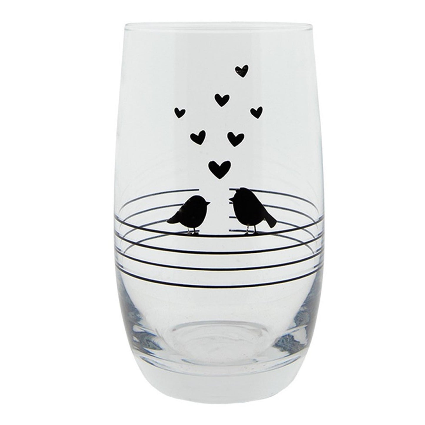 Clayre eef vaso pájaros 320ml