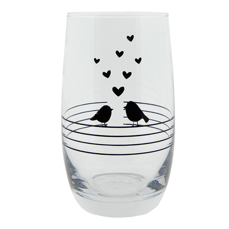 Bicchiere Clayre Eef Birds 320ml