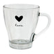 Cuore in vetro da tè Clayre Eef 200 ml