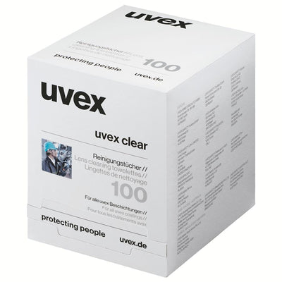Uvex 9963-005 dispenser salviette per occhiali (100pz)