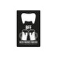 Abrebotellas de metal Paperdreams - bff