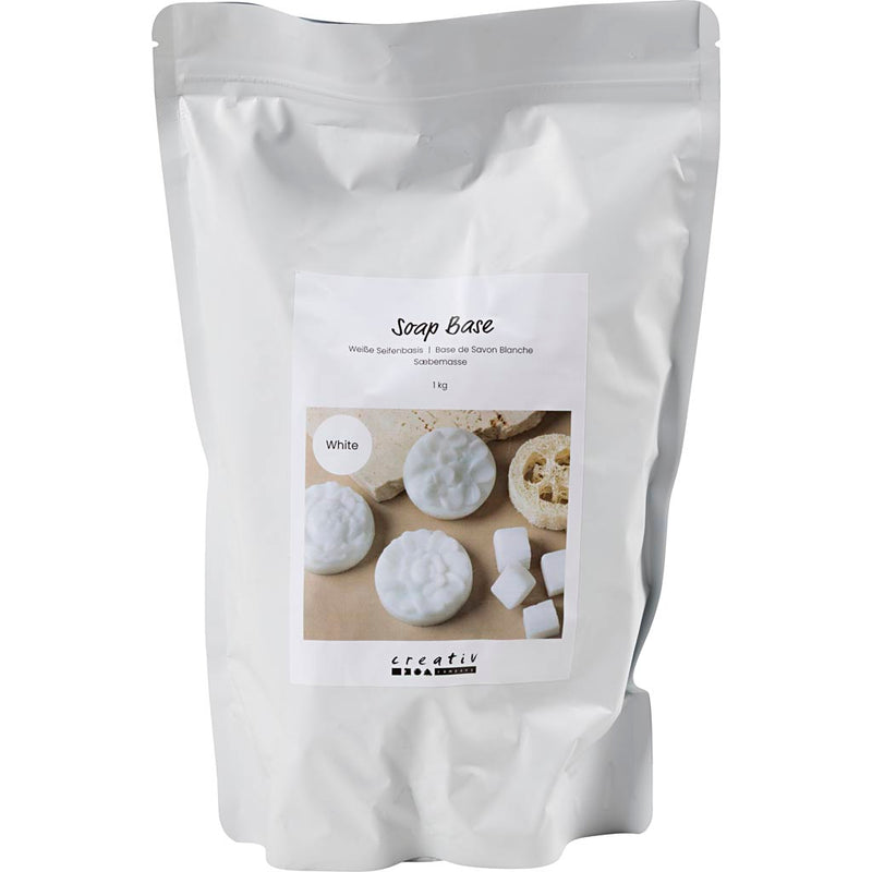 Base sapone bianco in granuli Creativ Company, 1000 gr 1 scatola