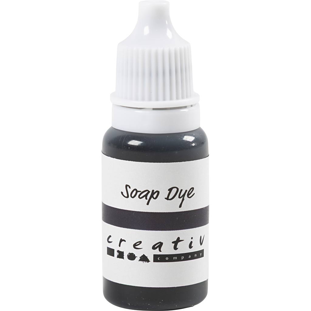 Vernice al sapone Creative Company, nera, 10 ml 1 bottiglia