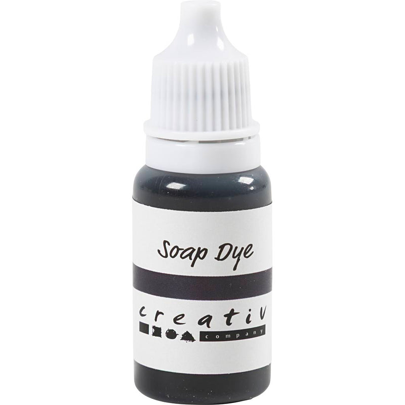 Vernice al sapone Creative Company, nera, 10 ml 1 bottiglia