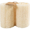 Creativ company esponja vegetal natural, l: 10 cm, d 5,5-8 cm, natural claro, 2 piezas 1 caja