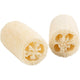 Creativ company esponja vegetal natural, l: 10 cm, d 5,5-8 cm, natural claro, 2 piezas 1 caja