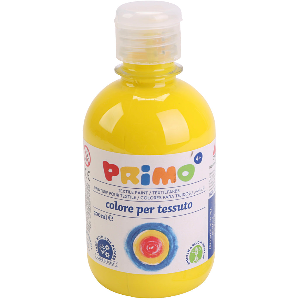 Creativ Company textile paint yellow, 300ml