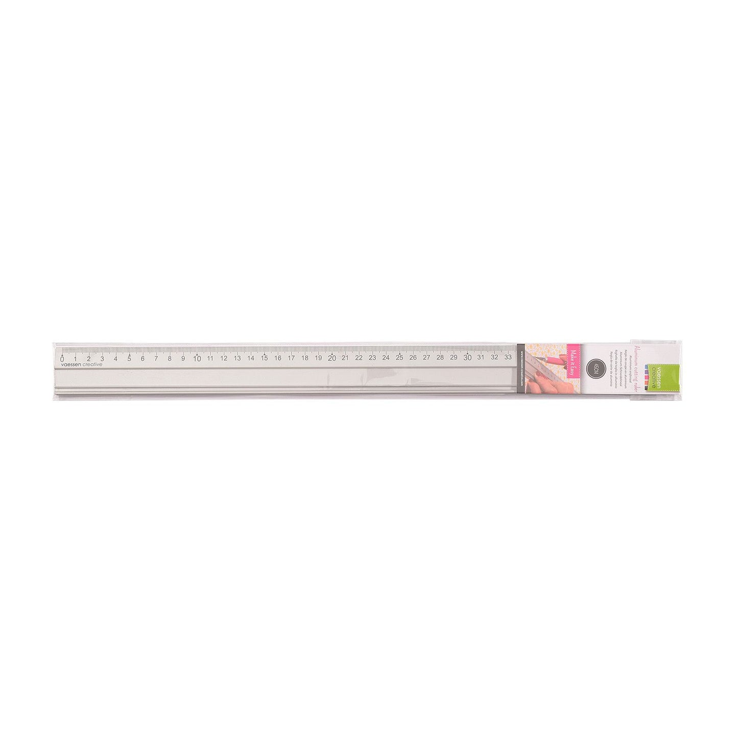 Vaessen creative • righello da taglio in alluminio 45 cm