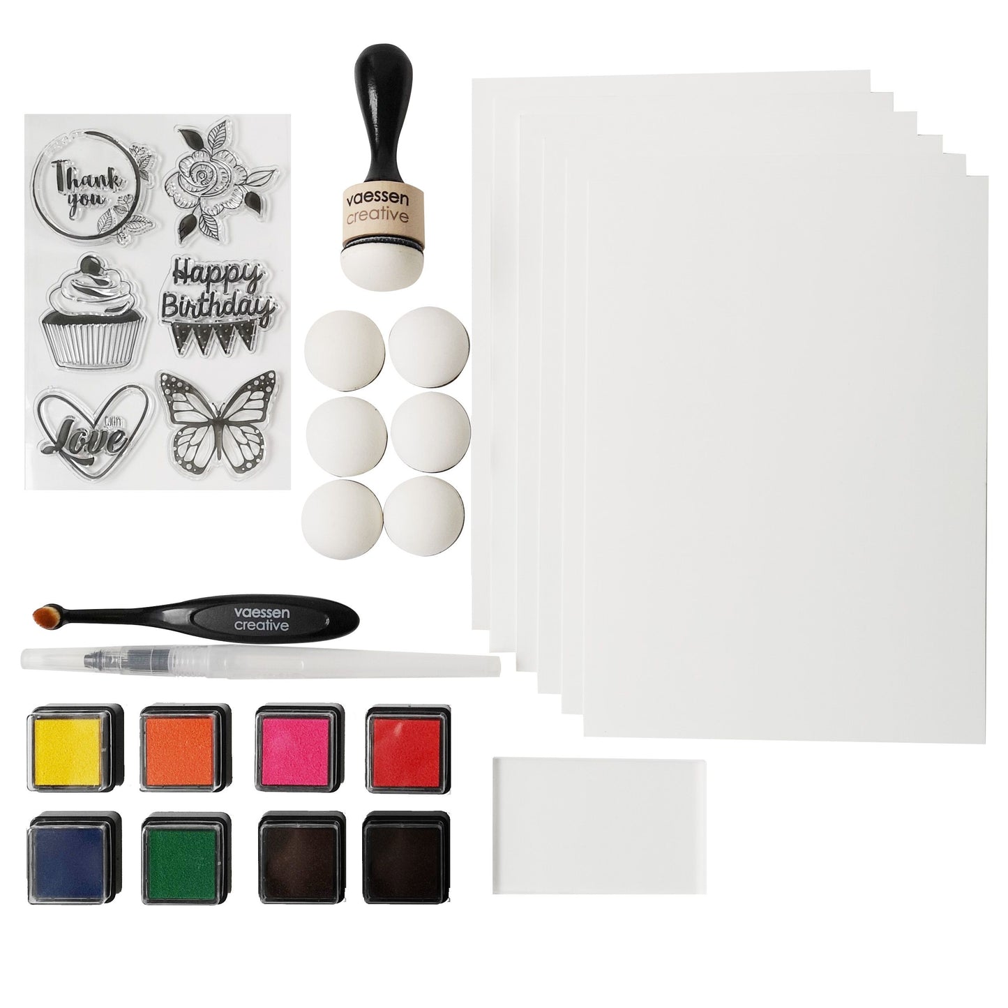 Vaessen creative • set iniziale di timbri