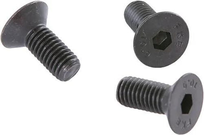 Tornillo perno bolardo m8 zinc negro 3 uds. 15mm