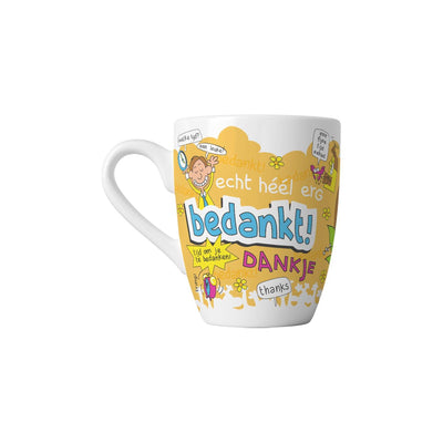 Taza de dibujos animados de Paperdreams que lo pases bien