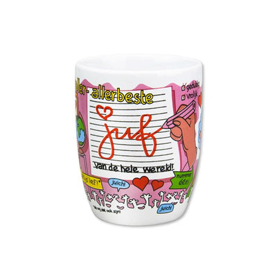 Paperdreams cartoon mug teacher no.28