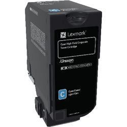 Toner cartridge Lexmark original 84c2hce cyan