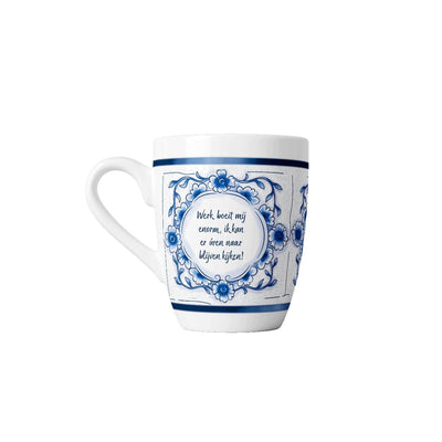 Paperdreams delfts blauwe mok werk boeit