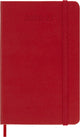 Agenda Moleskine 18 mesi - 2026 27 - settimanale - tascabile - copertina rigida - rossa
