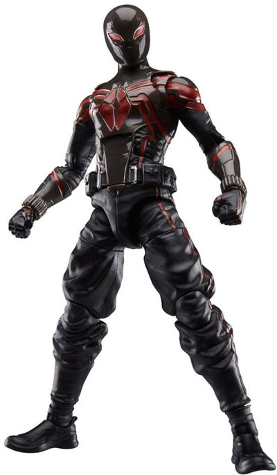 Hasbro spider-man 2 marvel legends gamerverse figura de acción miles morales (traje de brooklyn 2099) figura de acción de 15 cm