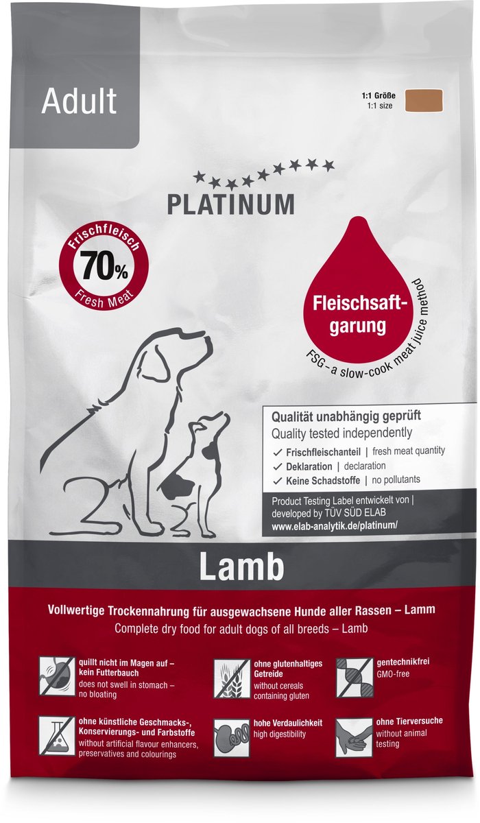 Platinum adult 1,5kg | lamb