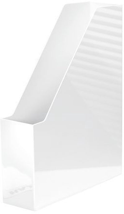 Casete de revista Han - i-line - 315 x 248 x 76 mm - blanco de alto brillo - formato a4 c4 - ha-16501-12