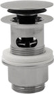 Plieger afvoerplug afsluitbaar klikbaar diameter 6.3cm draadmaat 5-4 chroom
