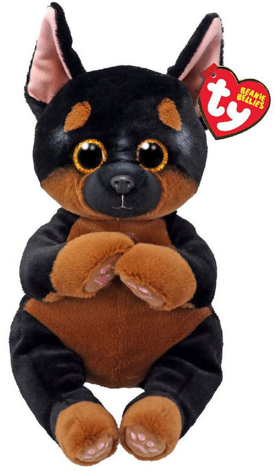Ty Beanie Babies Belllies Fritz Dog Medium