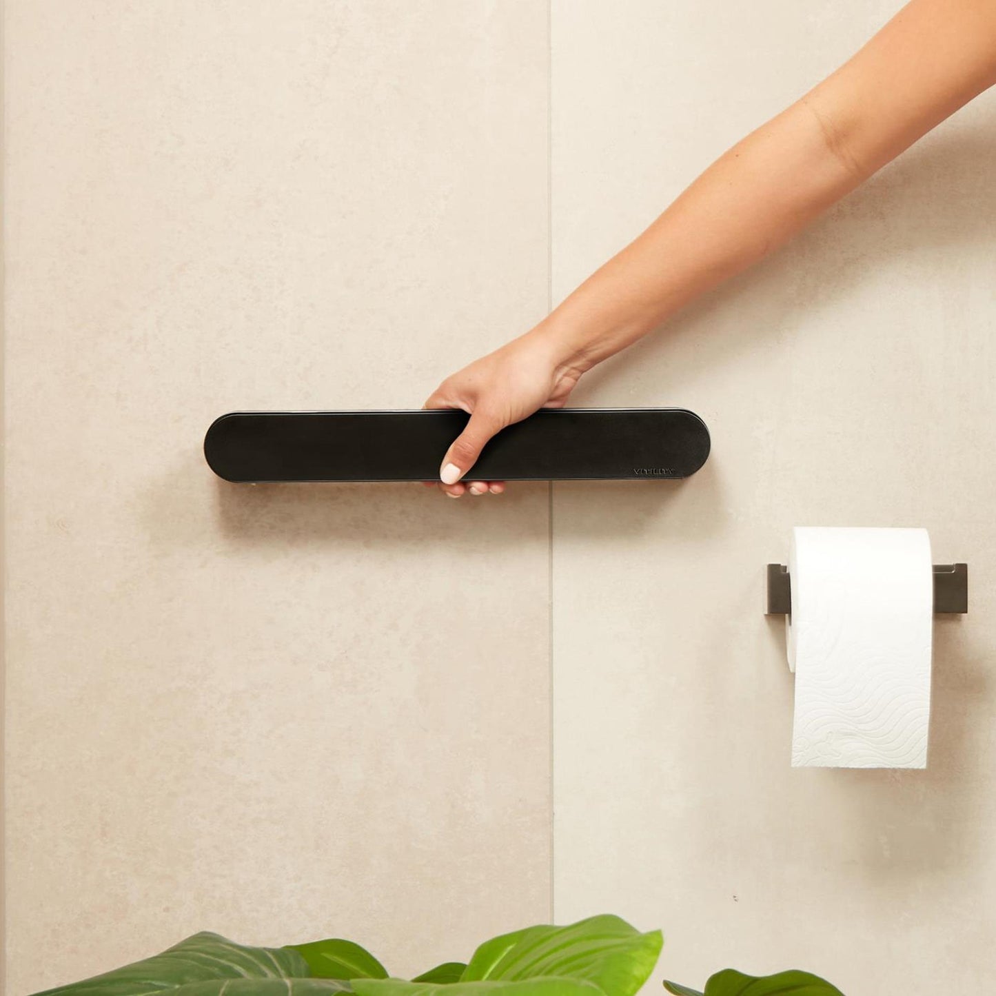 Vitility id soporte de pared negro 35cm