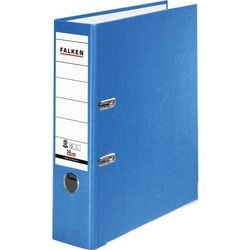 Raccoglitore Falken a4 80 mm blu 2 anelli in cartone riciclato