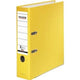 Raccoglitore Falken a4 80 mm giallo 2 anelli in cartone riciclato
