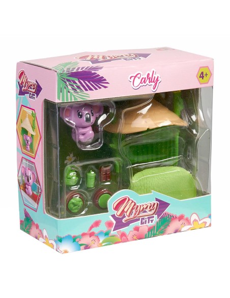 Figuras de MyMy City Speel, Carly de Koala con caja y varios Asseccoires