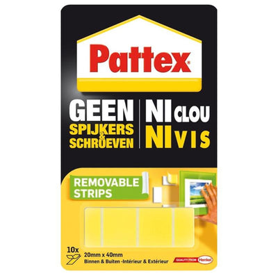 Strisce di montaggio rimovibili Pattex 2x4 cm