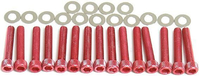 Tnt motorkap schroevenset screw set engine cover piaggio 50 red