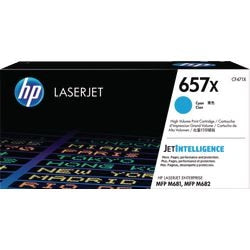 Cartucho de tóner hp cf471x 657x cian