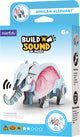 Mieredu 3d puzzel - afrikaanse olifant - met geluid - 13,8x7,27x6,39cm - 6 jaar