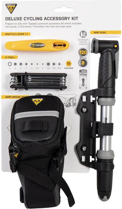 Kit de accesorios de ciclismo de topeak deluxe