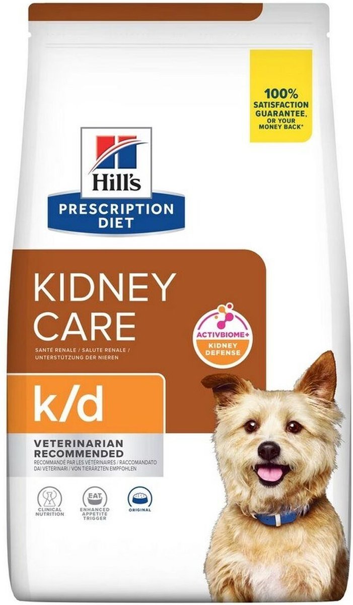 Hill's Recipe Diet k d - alimento para perros - favorece la salud renal - proteínas de alta calidad - adecuado para perros adultos