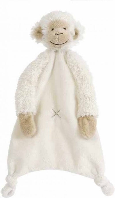 Panno per coccole di Topolino, cavallo felice, scimmia, bianco, regalo per bambini